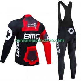 Maillot Cyclisme Hiver + Collant à Bretelles Bmc Suisse 2024